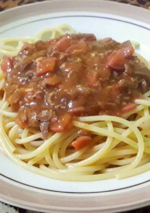 Foto resep Beef Bolognaise Spaghetti