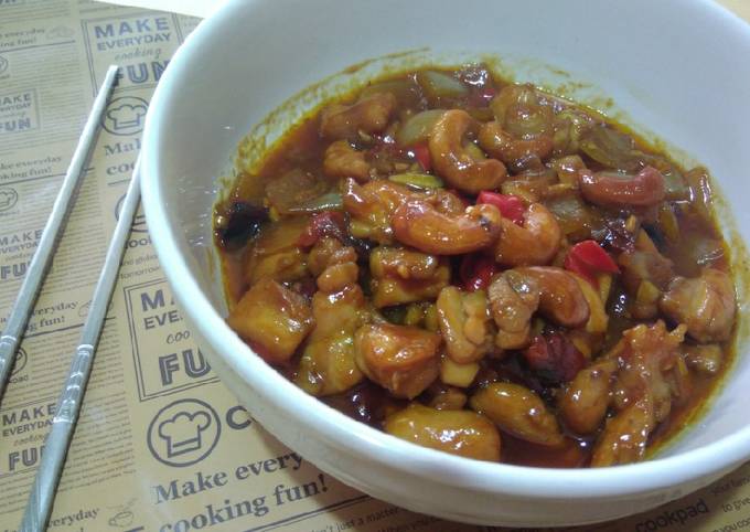 Resep Ayam kungpao Anti Gagal