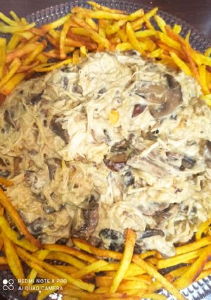 عکسی از دستور چیکن استراگانف به سبک و روش خودم