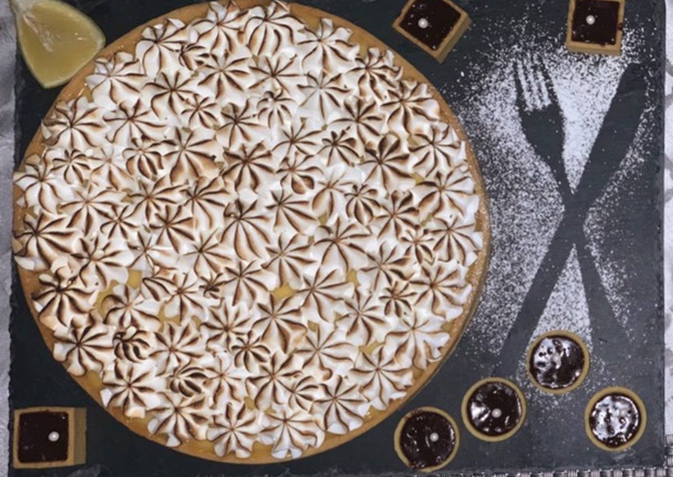 Tarte citron meringuée