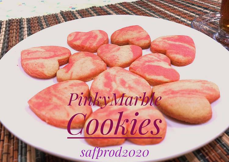 pinky-marble-cookies