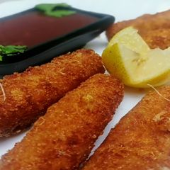 A picture of Mozerella sticks#Ramadan Special.