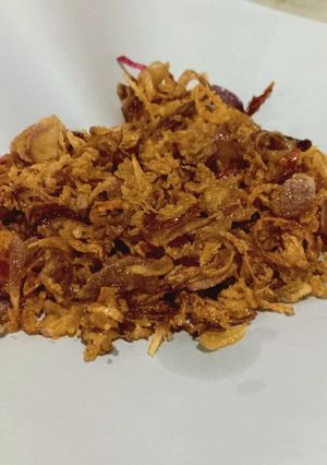 Foto resep Bawang goreng gurih renyah