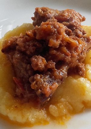 Foto di Polenta con Rosticciana e Salsiccia 🐷