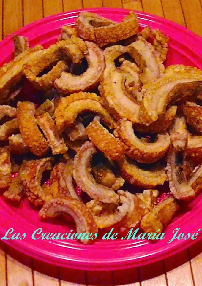 Una foto de Torreznos fritos