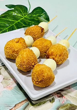 Foto resep Sate Bola Kentang