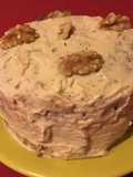 Tarta Layer Cake de café y nueces