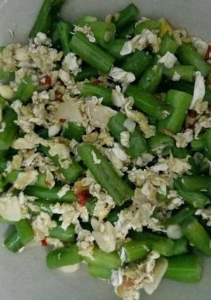 Foto resep Tumis buncis telur