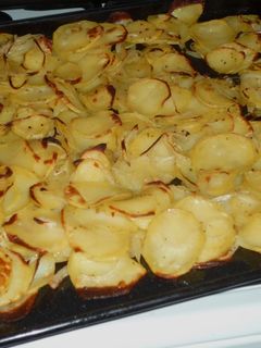 Tepsis krumpli (köret) recept fotója