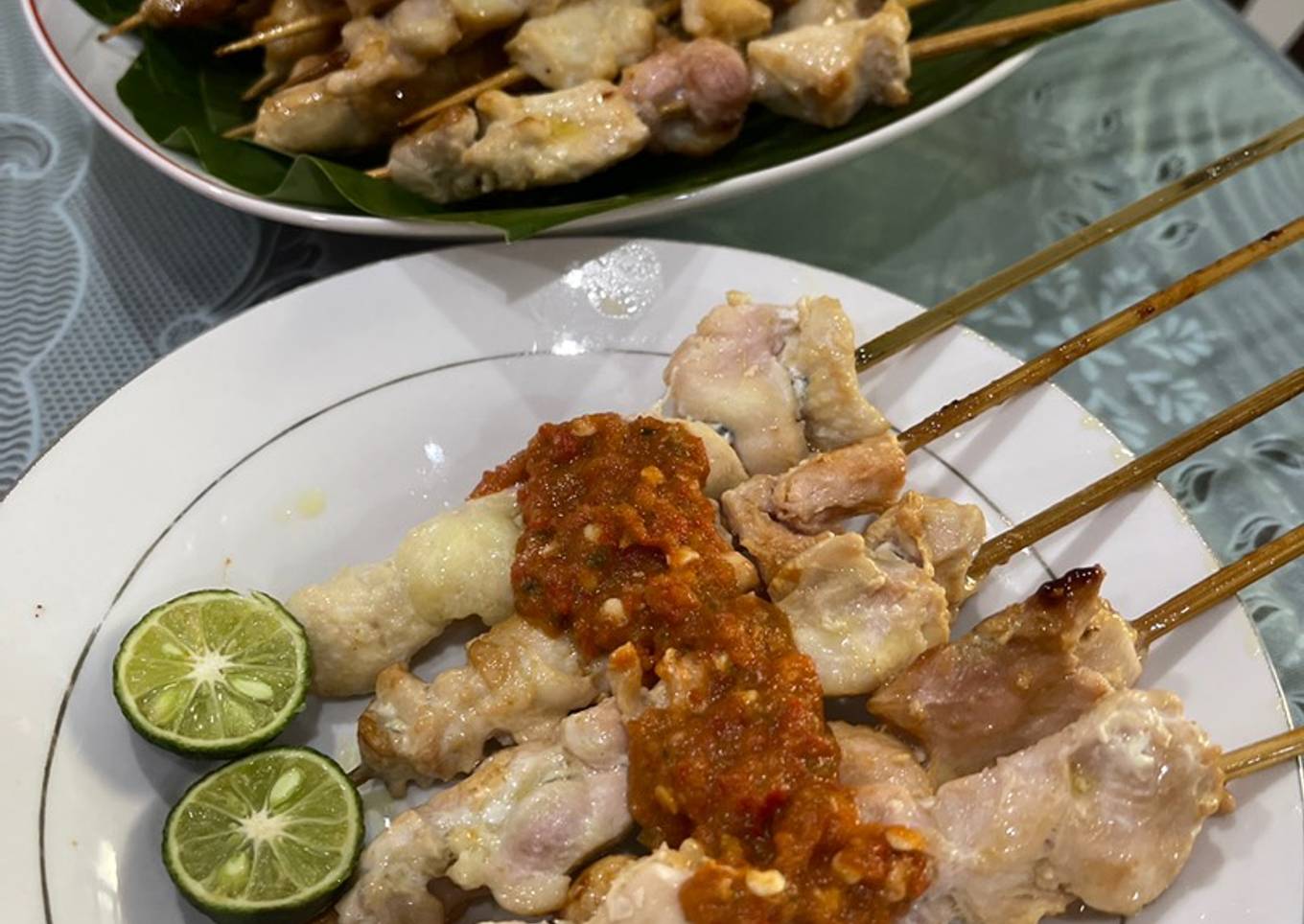 Sate ayam taican plus sambal nya
