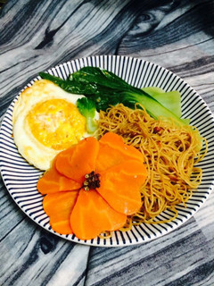 蠔油撈麵 的食譜成品照片
