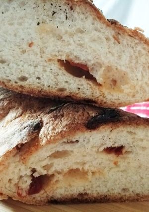 Gluténmentes aszalt paradicsomos gyökérkenyér recept fotója