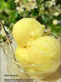 Homemade Rich and Creamy Pineapple Ice Cream