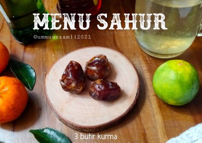 Menu Sahur Sehat