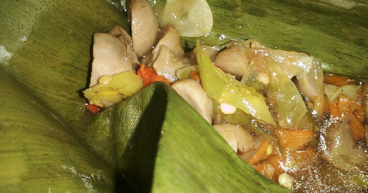 Resep Pepes Jamur Kancing Oleh Lesikah Cookpad