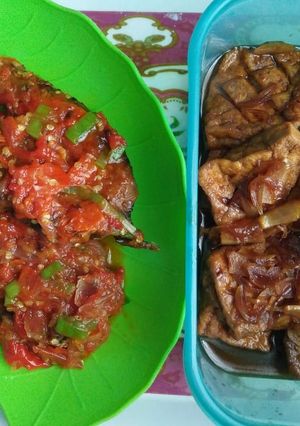 Foto resep Paket 1 : Sambal Goreng Ikan Bandeng + Tahu Goreng Kecap