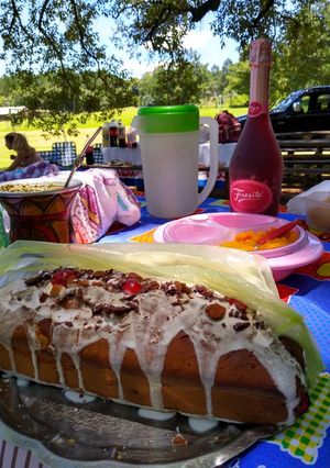 Una foto de Budín Navideño