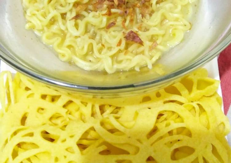 Roti Jala + Mie Kari Ayam ðŸ˜