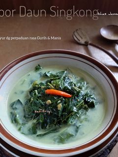 Foto resep Bobor Daun Singkong