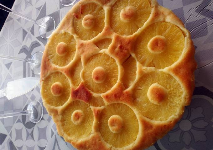 Gâteau à l'ananas