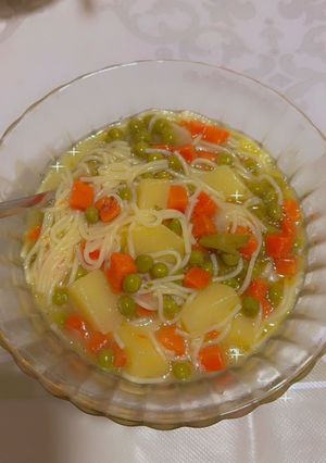 صورة لوصفة شوربة خضار صحية🍲