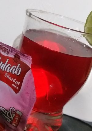A picture of Roohafja drink.