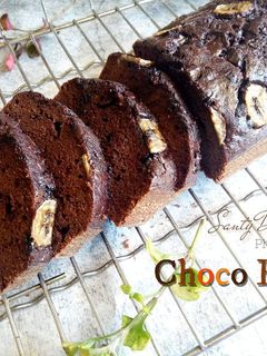 Foto resep CHOCO BANANA BREADSimple, no mixer