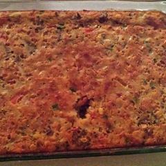 A picture of Mexican Cornbread.