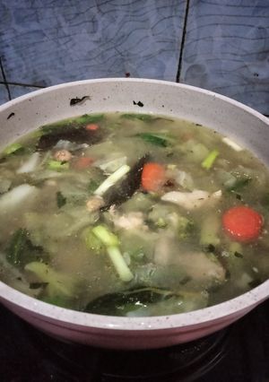 Foto resep Sop ayam rempah ala pak Min versi saya