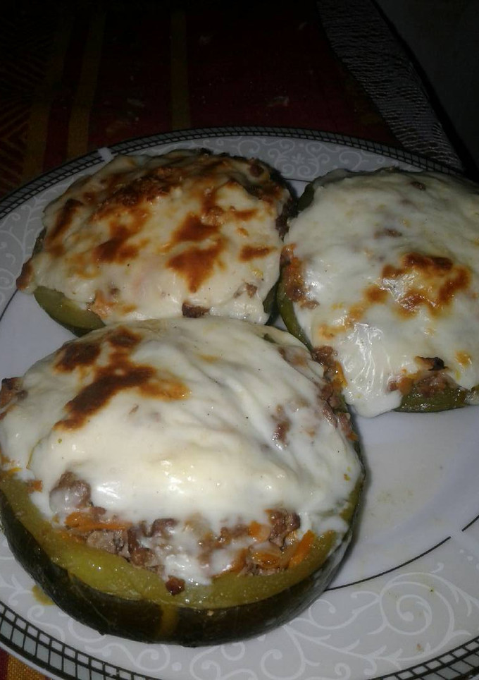 Una foto de Zapallitos rellenos