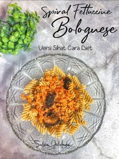 Gambar Spiral Fettuccine Bolognese