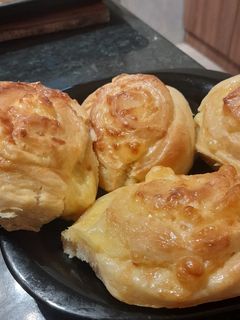 Sajtos csiga recept fotója