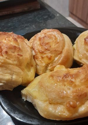Sajtos csiga recept fotója