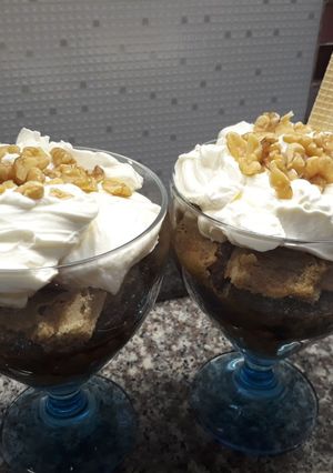 Una foto de Postre mix en copa