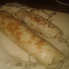 A picture of Coconut flour Pan Cakes.