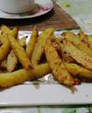 Papas crocantes saludables en sartén