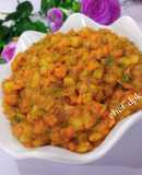 Nigerian Meat pie filling