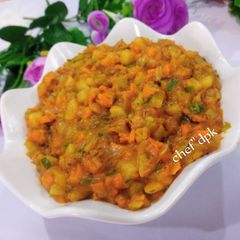 Nigerian Meat pie filling A picture of Nigerian Meat pie filling.