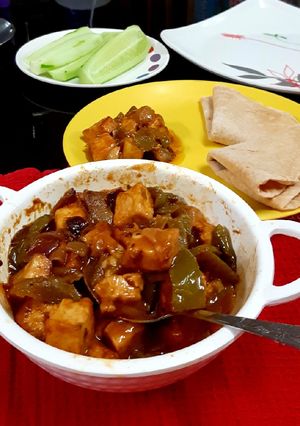 চিলি পনির(chili paneer recipe in bengali) রেসিপির প্রধান ছবি