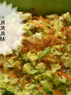 Foto resep Orek sayur telur