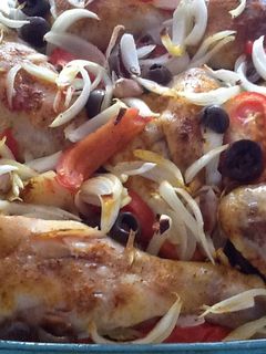 Una foto de Pollo a la "machimberra"