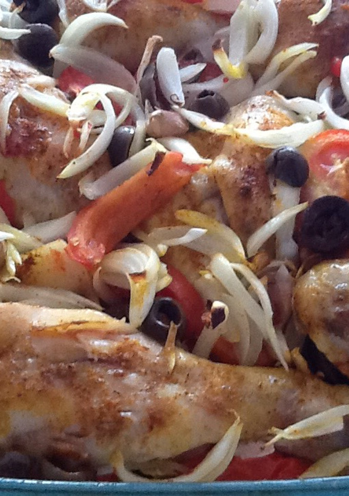 Una foto de Pollo a la "machimberra"