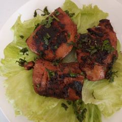 A picture of Tandori chicken.