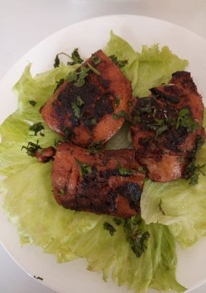 A picture of Tandori chicken.