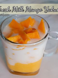 Foto resep Fresh Milk Mango Yakult