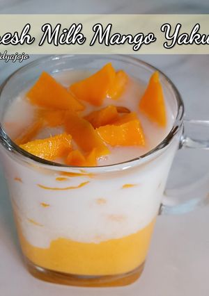Foto resep Fresh Milk Mango Yakult