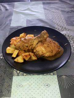 Una foto de Pollo al Ajillo
