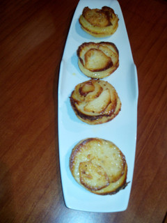 Una foto de Milhojas De Patata(para guarnición)