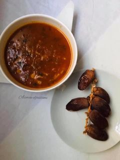 صورة لوصفة الحريرة المغربية بطريقة سهلة 😍