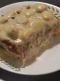 Lasagna de plátano